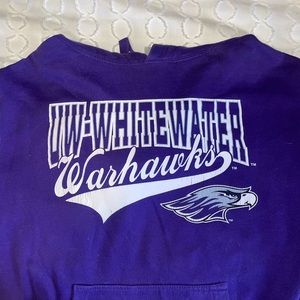 Purple UW Whitewater sweatshirt